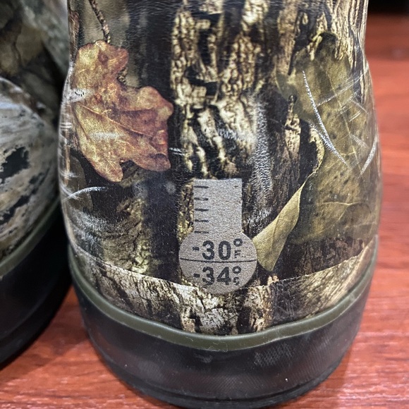 Bogs Mossy Oak Camouflage Winter Boots Youth Size 7 Waterproof & WARM -30F/-34C - Picture 7 of 11